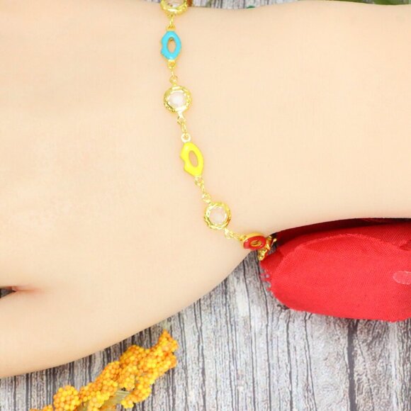 "Trendy Handmade Bracelet – A Stylish Gift for Women & Girls, MAR092073 - Picture 9 of 10